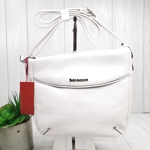 Enzo Angiolini Soft Faux Leather Shoulder Bag Purs